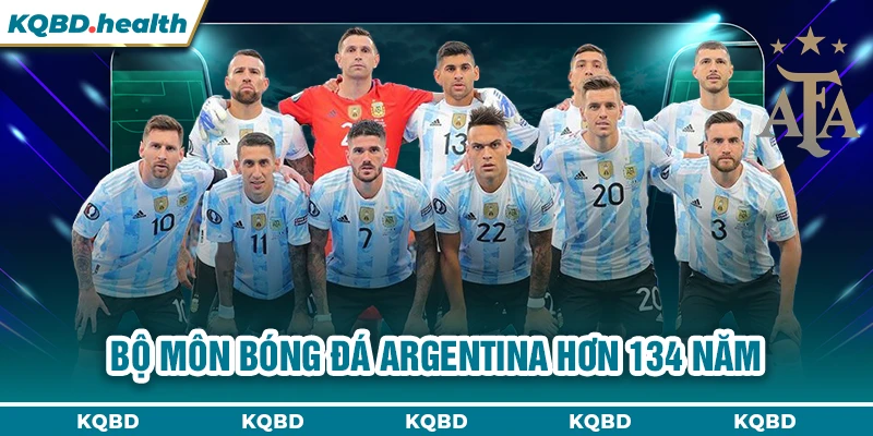 ARGENTINA 10 Bộ môn bóng đá Argentina hơn 134 năm