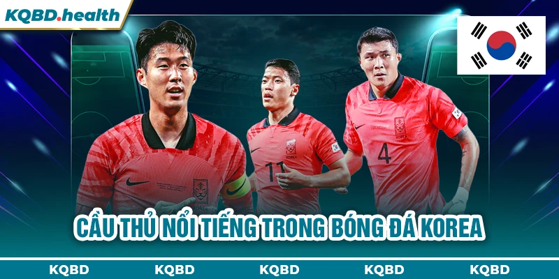 HÀN QUỐC 12 Cầu thủ nổi tiếng trong bóng đá Korea