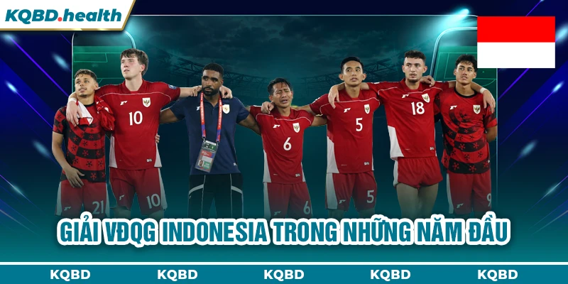 VĐQG Indonesia 10 Giải VĐQG Indonesia trong những năm đầu