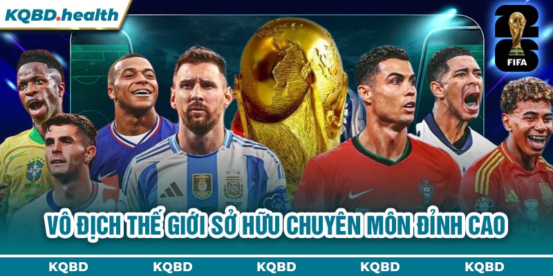Vô Địch Thế Giới 11 Vô địch Thế Giới sở hữu chuyên môn đỉnh cao